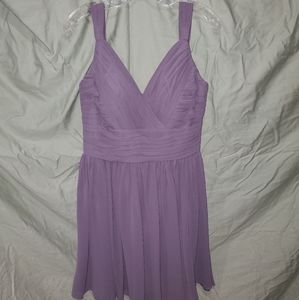 Purple Bridesmaid Dress